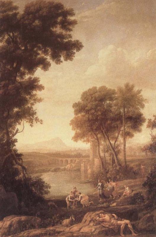 Claude Lorrain Moses Rescued from the Waters